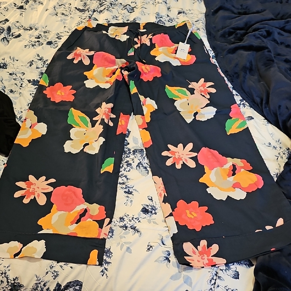 Southern Tide NWT Floral Wide-Leg Pants